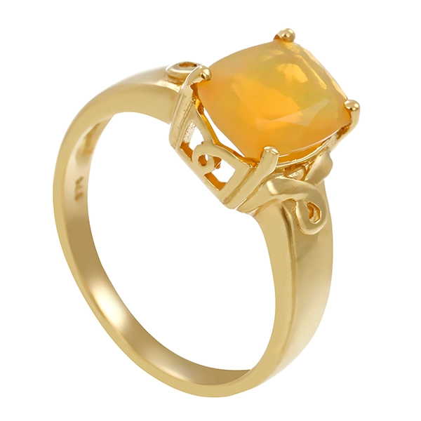 Ring, 9K, Gelbgold, Opal