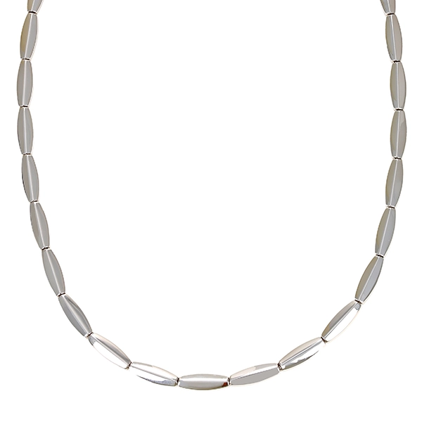 Collier, 14K, Weißgold