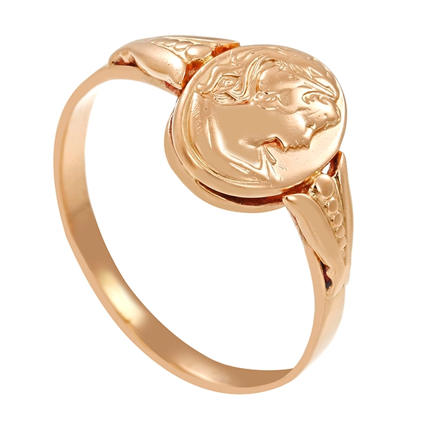 Ring, 14K, Rotgold, U56