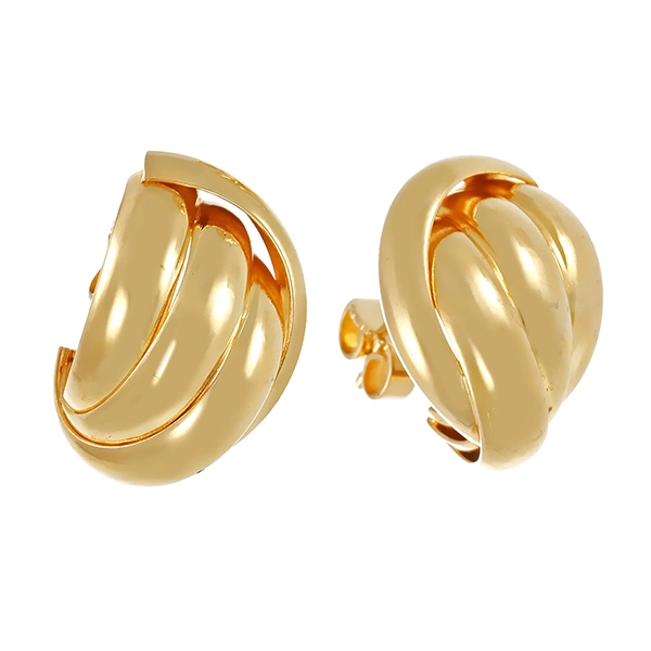 Ohrstecker, 18K, Gelbgold