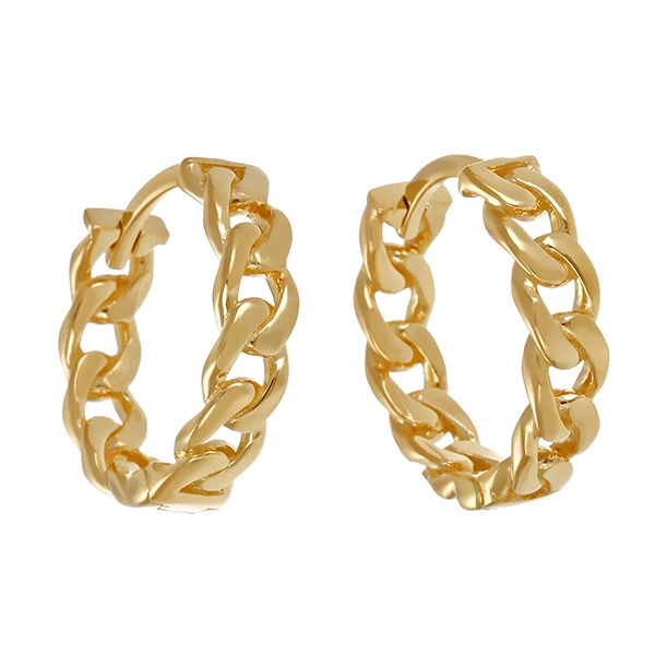 Creolen, 14K, Gelbgold