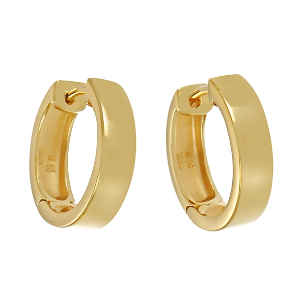 Creolen, 14K, Gelbgold