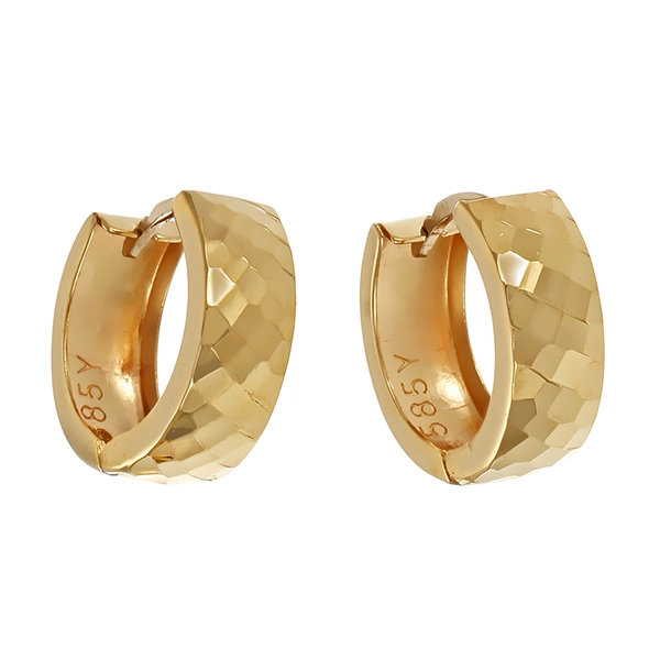 Creolen, 14K, Gelbgold