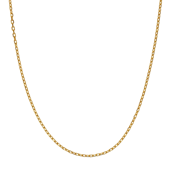 Goldkette, 14K, Gelbgold, Anker-, Länge 42,5 cm