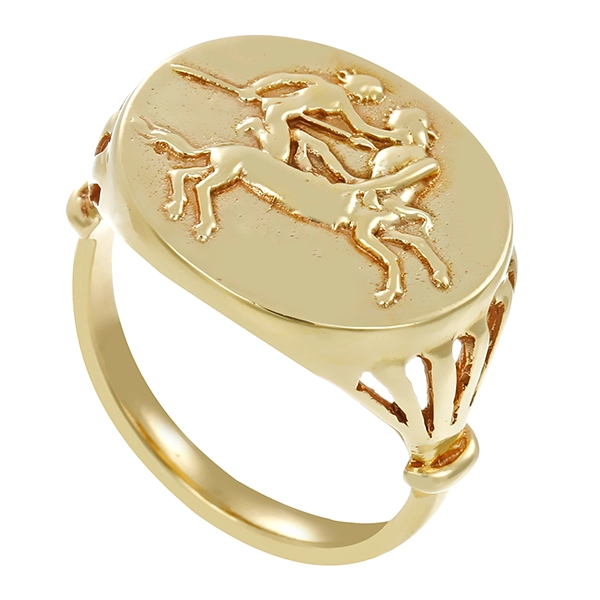 Ring, 8K, Gelbgold