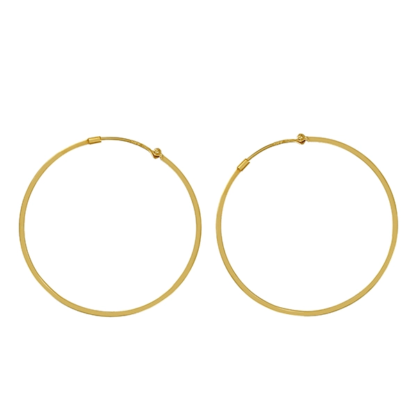 Creolen, 14K, Gelbgold