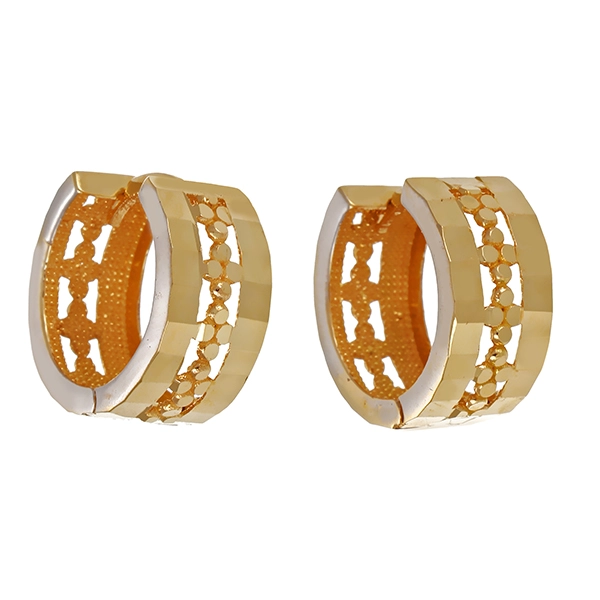 Creolen, 14K, Gelbgold