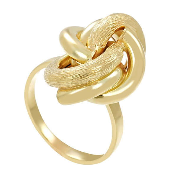 Ring, 14K, Gelbgold, Knoten