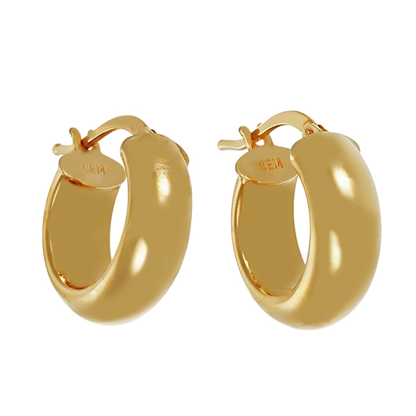 Creolen, 14K, Gelbgold