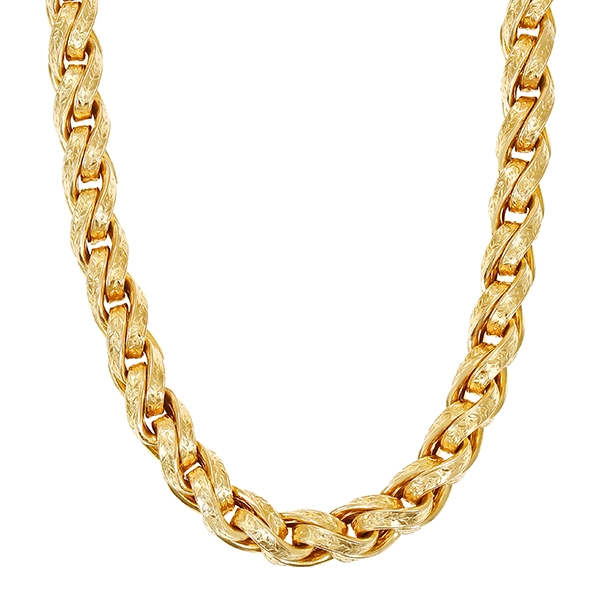 Goldkette, 14K, Gelbgold