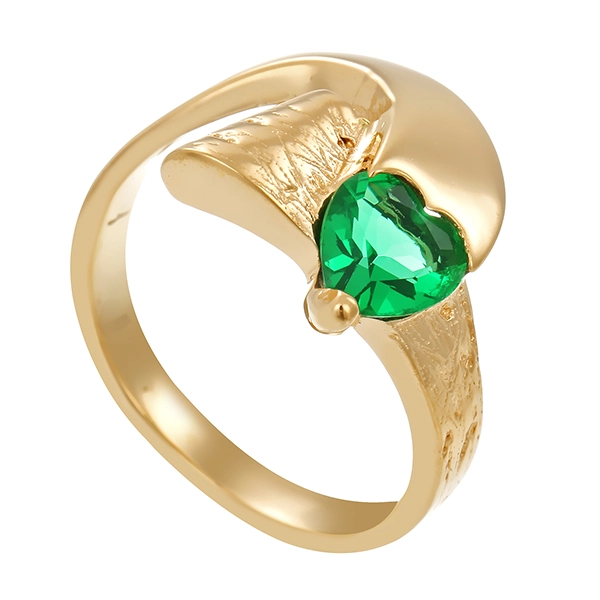 Ring, 18K, Gelbgold, Zirkonia