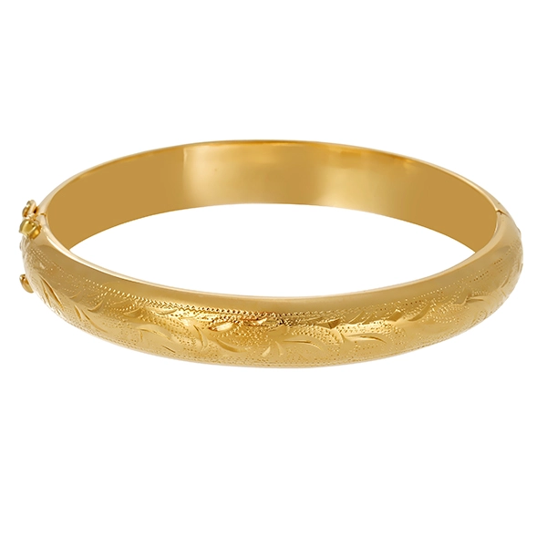 Armreif, 14K, Gelbgold