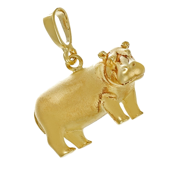 Anhänger, 14K, Gelbgold