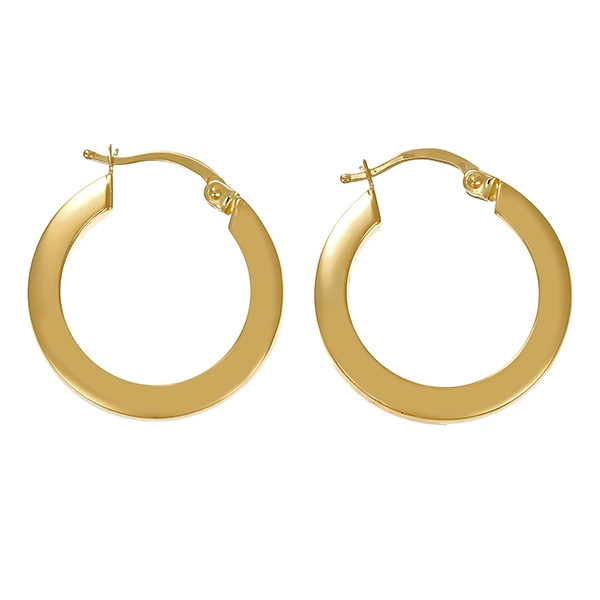 Creolen, 14K, Gelbgold