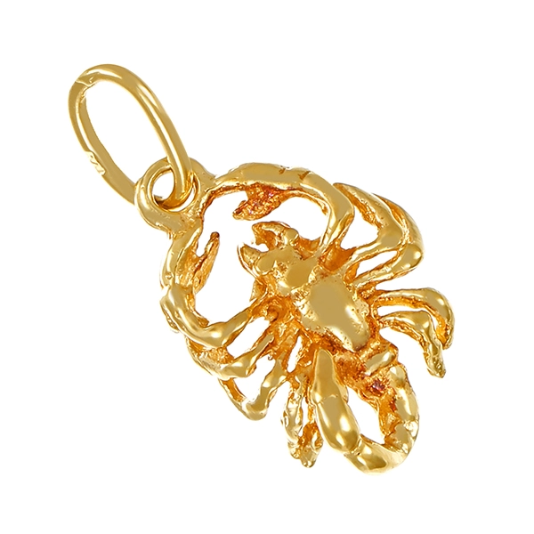 Anhänger, 18K, Gelbgold, Skorpion