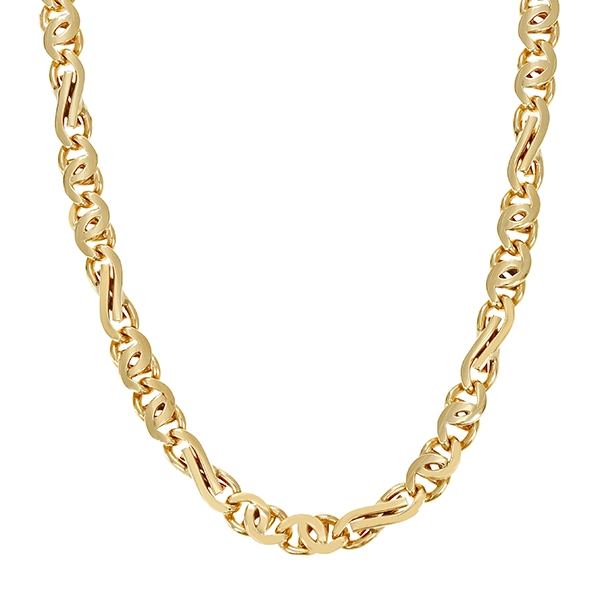 Kette, 14K, Gelbgold