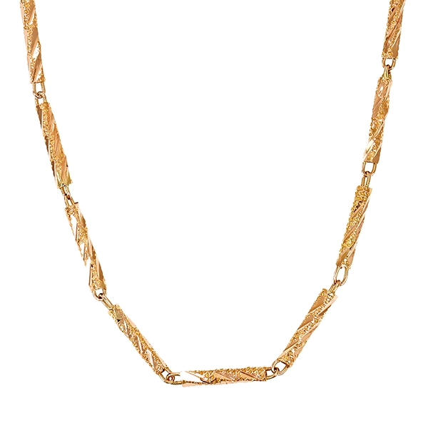 Goldkette, 14K, Gelbgold