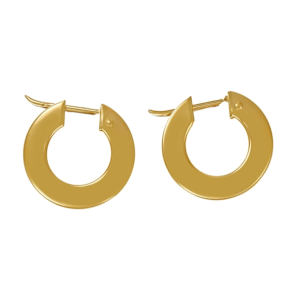 Creolen, 14K, Gelbgold